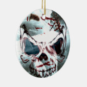 Gothische Schedel Kerst Ornament (Rechts)
