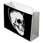Gothische schedel Large Cadeautasje (Achterkant Gekanteld)