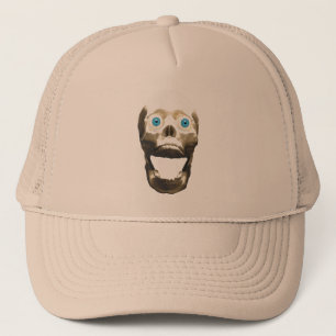 Gothische schedel screenen - Halloween Horror Trucker Pet