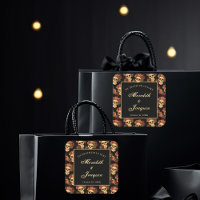 Gothische schedel tot dood ons deel van het zwarte