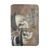Gothische schedels bij Petten  Halloween Badmat (Voorkant Verticaal)