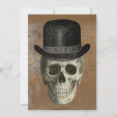 Gothische schedels in Petten Halloween Costume Par Kaart (Achterkant)