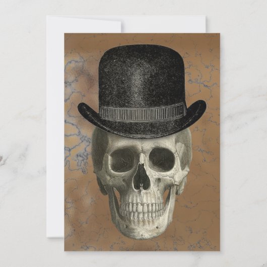 Gothische schedels in Petten Halloween Costume Par Kaart (Achterkant)