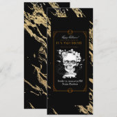 Gothische schedels in Petten Halloween Costume Par Kaart (Voorkant / Achterkant)