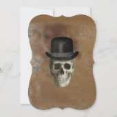 Gothische schedels in Petten Halloween Costume Par Kaart (Achterkant)