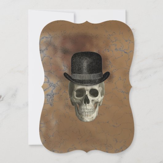 Gothische schedels in Petten Halloween Costume Par Kaart (Achterkant)