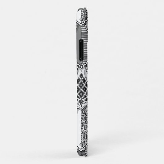 gothische schilden bw Case-Mate iPhone case (Achterkant/rechts)