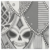 gothische schilden bw stof (Close Up)