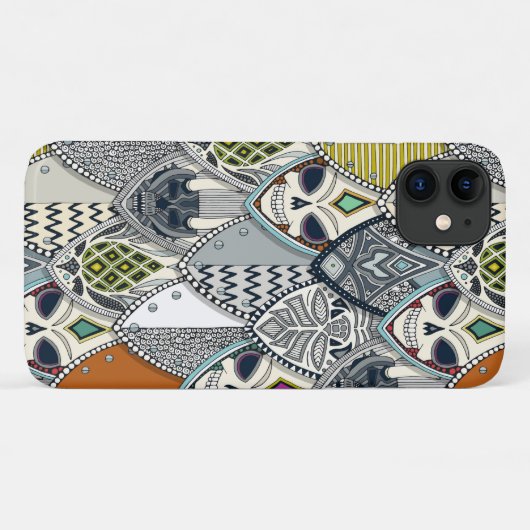 gothische schilden Case-Mate iPhone case (Achterkant (horizontaal))