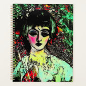 Gothische Schoonheid Portret  Planner (Voorkant)