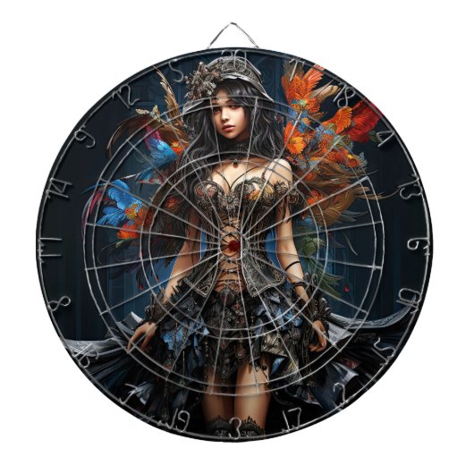 Gothische Schot Dartbord (Voorkant)