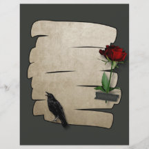 Gothische scrapbook voor Roos, geweven