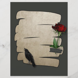 Gothische scrapbook voor Roos, geweven