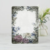 Gothische Sjabloon grens Kaart (Staand voorkant)