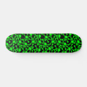 GOTHISCHE SKULLEN KROSSBONNEN PATROON SKATEBOARD (Horizontaal)