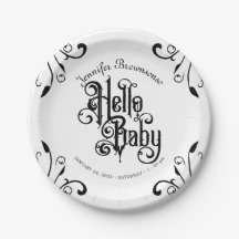 Gothische stijl baby shower