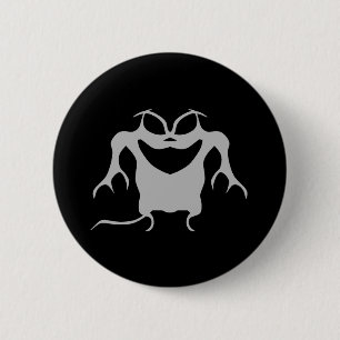 Gothische stijl Halloween schepsel Ronde Button 5,7 Cm