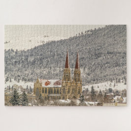 Gothische stijlkathedraal - 1014-stuk legpuzzel
