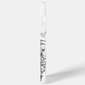 Gothische Suiker Schedel Vrouw Tattoo Kunst Case-Mate iPhone Case (Achterkant / Links)