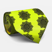 GOTHISCHE SUN CELTIC KNOTS Topaz Yellow Stropdas (Opgerold)