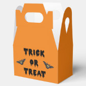 Gothische Trick or treat Cute Bats Bedankdoosjes (Geopend)