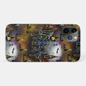 Gothische truc-of-treat spderweb herhaling Case-Mate iPhone case (Achterkant (horizontaal))
