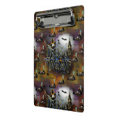 Gothische truc-of-treat spderweb herhaling mini klembord (Angled2)