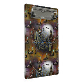 Gothische truc-of-treat spderweb herhaling mini klembord (Schuin)