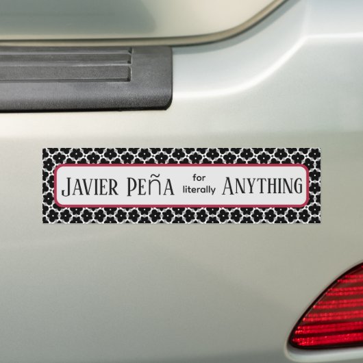 Gothische Tuin bumpersticker (Op auto)