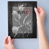 Gothische tulpen flyer (Hand)