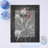 Gothische tulpen flyer (Enkel)