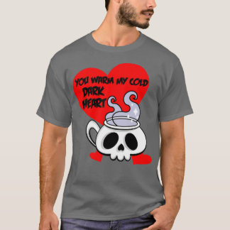 Gothische Valentijnsdag Koffie T-shirt