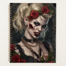 Gothische Vampierkoningin Planner | Donkere Fantas
