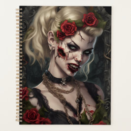 Gothische Vampierkoningin Planner | Donkere Fantas