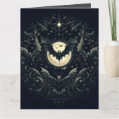 Gothische vleermuizen kaart (Voorkant)