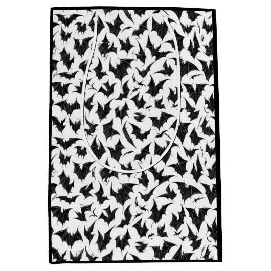 Gothische vleermuizen medium cadeauzakje (Voorkant)