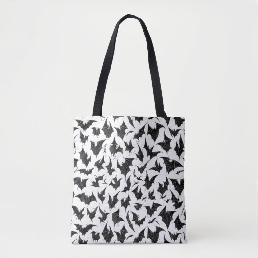 Gothische vleermuizen tote bag (Voorkant)