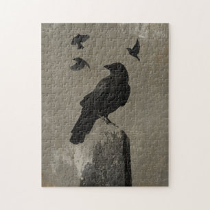 Gothische vogels legpuzzel