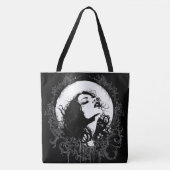 Gothische vrouw tote bag (Voorkant)