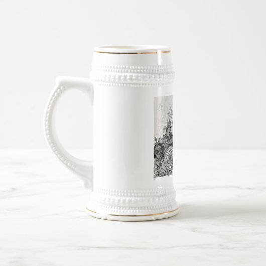 GOTHISCHE WARRIOREN, Barbarian Knachten, Fantasy Bierpul (Links)