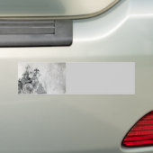 GOTHISCHE WARRIOREN, Barbarian Knachten, Fantasy Bumpersticker (Op auto)