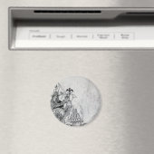 GOTHISCHE WARRIOREN, Barbarian Knachten, Fantasy Magneet (Insitu (Vaatwasser))