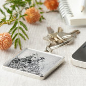 GOTHISCHE WARRIOREN, Barbarian Knachten, Fantasy Sleutelhanger (Zijkant)