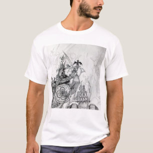 GOTHISCHE WARRIOREN, Barbarian Knachten, Fantasy T-shirt