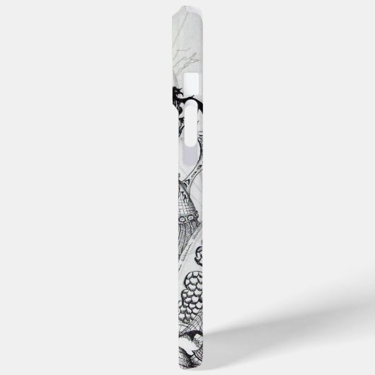 GOTHISCHE WARRIOREN Black White Fantasy Case-Mate iPhone Case (Achterkant / Links)