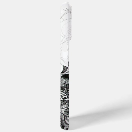 GOTHISCHE WARRIOREN Black White Fantasy Case-Mate iPhone Case (Achterkant / Rechts)