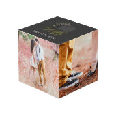  gothische zwarte Rozen - Persoonlijke kubus (Voorkant hoekig)