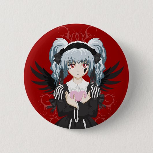 Gothloli Ronde Button 5,7 Cm (Voorkant)