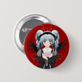 Gothloli Ronde Button 5,7 Cm (Voorkant /achterkant)