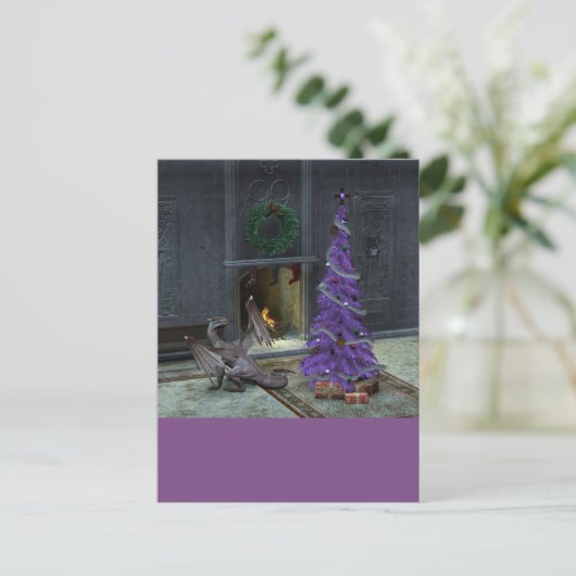 Gothmas Dragon Briefkaart (Staand voorkant)